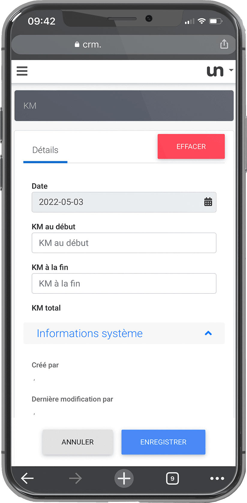 The app allows for entering mileage, expenses and invoices directly from a mobile phone. No more lost invoices and expenses that can't be refunded.